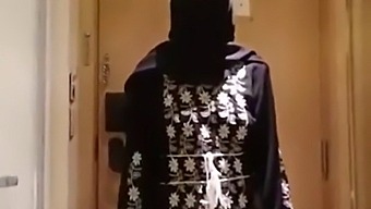Arabian Lady Wearing Hijab
