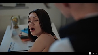 Frozen In Time: A College Student Has Sex With His Attractive Teacher