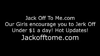 Watch Lola Guide You Through Fishnet Jerk Off Instructions