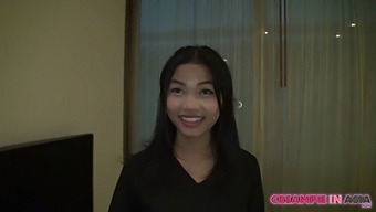 Young And Gorgeous Thai Girl Gets Filled With Cum