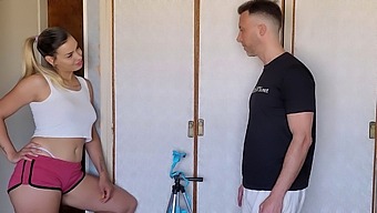 Amateur Couple Gets Caught In The Act By Nosy Neighbor