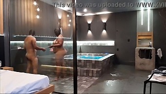 Amazing Sex In A Hotel Shower