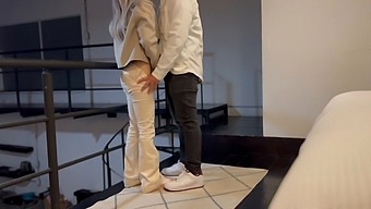 Amateur Blonde Gives Blow Job To Gen Z Friend