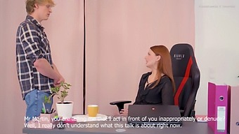 A Young Secretary Gets Anal Sex With Her Boss