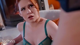 Arian Joy And Redhead Lady Explore Strapon Pleasure, Followed By Scissoring Climax