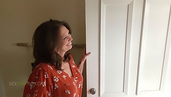 A Middle-Aged Woman Receives An Unexpected Gift From Her Landlord, Leading To An Unforgettable Sexual Encounter.