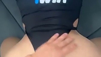 Muscular Man With Camera Captures Intimate Moments With Attractive Woman